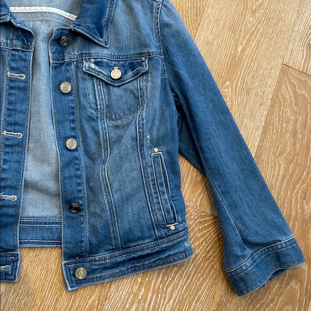 White House Black Market Jean Jacket - Picture 5 of 8